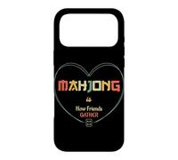 Custodia per iPhone 17 Pro Max Mahjong è come gli amici raccolgono sociale gioco notte retrò