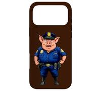 Custodia per iPhone 17 Pro Max maiali polizia