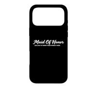 Custodia per iPhone 17 Pro Max Maid of Honor from Bride for Sister