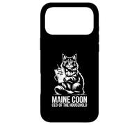 Custodia per iPhone 17 Pro Max Maine Coon CEO della conformità umana domestica