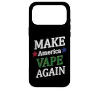 Custodia per iPhone 17 Pro Max Make America Vape Again Meme dispositivo vaping aromatizzato divertente