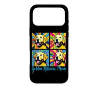 Custodia per iPhone 17 Pro Max Mamma Golden Retriever Stile Pop Art
