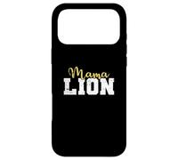 Custodia per iPhone 17 Pro Max Mamma Leone Africa Re Leone Predatore