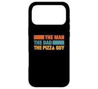 Custodia per iPhone 17 Pro Max Man The Dad The Pizza Delivery Guy per gli amanti della pizza