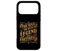 Custodia per iPhone 17 Pro Max Man The Myth Legend ha ritirato il veterano della pensione