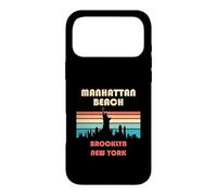 Custodia per iPhone 17 Pro Max Manhattan Beach Brooklyn New York Retrò Vintage