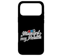 Custodia per iPhone 17 Pro Max Manifest my Health Placebo Citazione