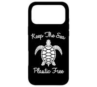 Custodia per iPhone 17 Pro Max Mantenere il mare di plastica libero salvare una tartaruga