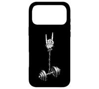 Custodia per iPhone 17 Pro Max Manubri per sollevamento pesi e sollevamento pesi, stile retrò vintage