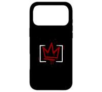 Custodia per iPhone 17 Pro Max Marrone Rosso Borgogna Colore Quartiere Royalty Borgogna