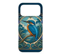 Custodia per iPhone 17 Pro Max Martin Pescatore - Kingfisher Art Nouveau