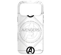 Custodia per iPhone 17 Pro Max Marvel Avengers Logo Gli Eroi Più Potenti Della Terra
