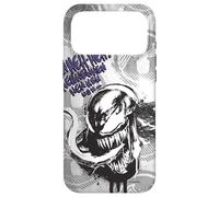 Custodia per iPhone 17 Pro Max Marvel Venom Eddie Brock Symbiote Ridere