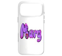 Custodia per iPhone 17 Pro Max Mary - ragazze e donne Nome personalizzato personalizzato