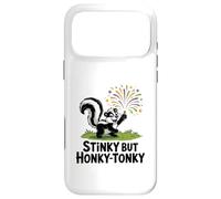 Custodia per iPhone 17 Pro Max Mascotte umoristica della puzzola, puzzolente ma Honky-Tonky
