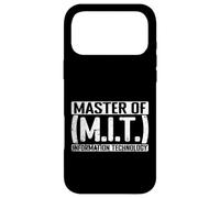 Custodia per iPhone 17 Pro Max Master in Information Technology IT Project Management