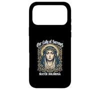 Custodia per iPhone 17 Pro Max Mater Dolorosa Madonna Addolorata Vergine Maria Cattolica