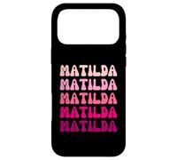 Custodia per iPhone 17 Pro Max Matilda Retro Stack Design