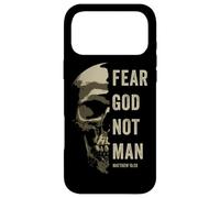 Custodia per iPhone 17 Pro Max Matthew 10:2 Fear God Not Man - Christian Faith Bible Gospel