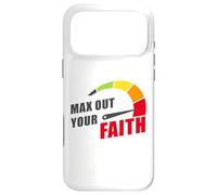 Custodia per iPhone 17 Pro Max Max Out Your Faith - Christian Inspiring Motivational Quote