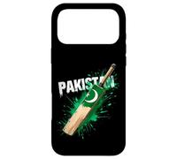 Custodia per iPhone 17 Pro Max Mazza da cricket del Pakistan