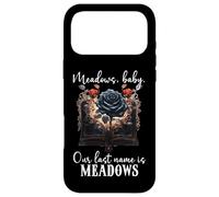 Custodia per iPhone 17 Pro Max Meadows Baby Our Last Name is Meadows Dark Romance Smut Book