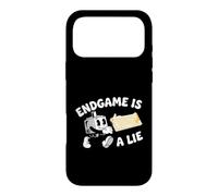 Custodia per iPhone 17 Pro Max Mechanical Keyboard Endgame Is A Lie Custom Keeb Mascot