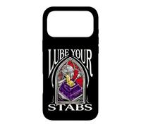 Custodia per iPhone 17 Pro Max Mechanical Keyboard Modder Lube Your Stabs