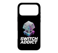 Custodia per iPhone 17 Pro Max Mechanical Keyboard Switch Addict Keeb Maker