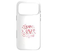 Custodia per iPhone 17 Pro Max Medical Love Word - Tema MedTech Life per infermieri