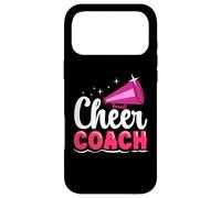 Custodia per iPhone 17 Pro Max Megafono da donna Cheer Coach con design invecchiato