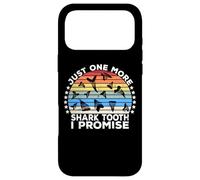 Custodia per iPhone 17 Pro Max Megalodon Fossil Teeth Just One More Shark Tooth Geologist