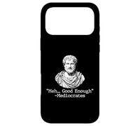 Custodia per iPhone 17 Pro Max Meh Good Enough - Mediocrate - Filosofia greca sarcastica