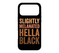 Custodia per iPhone 17 Pro Max Melanina dell'orgoglio del mese della storia nera Hella leggermente melanata