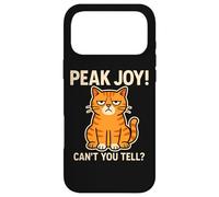Custodia per iPhone 17 Pro Max Meme Sarcastic Peak Joy Cat Non riesci a capire un umore divertente e scontroso