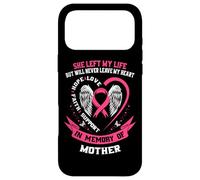 Custodia per iPhone 17 Pro Max Memoriale di sensibilizzazione sul cancro al seno della madre in memoria di mia madre