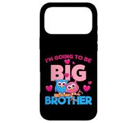Custodia per iPhone 17 Pro Max Men's Boys Kids I'm Going To Be A Big Brother Graphic Design