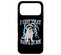 Custodia per iPhone 17 Pro Max Mens Retro Vintage Heavy Metal Rock Jack Russell Terrier Dog