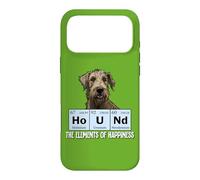 Custodia per iPhone 17 Pro Max Mens Womens Kids Elements of Happiness Irish Wolfhound Lover