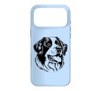 Custodia per iPhone 17 Pro Max Mens Womens Kids Minimalist Logo Saint Bernard Dog Lover