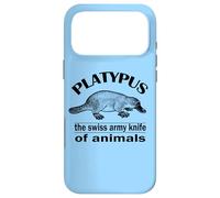 Custodia per iPhone 17 Pro Max Mens Womens Retro Vintage Swiss Army Knife Platypus Lover