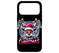 Custodia per iPhone 17 Pro Max Merry Christmas Cute Renna Natale Famiglia Uomini Donne