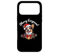 Custodia per iPhone 17 Pro Max Merry Corgmas Christmas Xmas Black Tricolor Corgi Lover