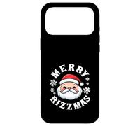 Custodia per iPhone 17 Pro Max Merry Rizzmas Babbo Natale Divertente Gen Z Natale Slang