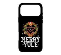 Custodia per iPhone 17 Pro Max Merry Yule - Winter Solstice - Holly Pentagram - Gift