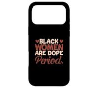 Custodia per iPhone 17 Pro Max Mese della storia nera Le donne nere della melanina sono periodo della droga