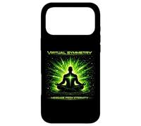 Custodia per iPhone 17 Pro Max Messaggio di simmetria virtuale dall'arte della meditazione cosmica dell'eternità