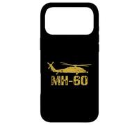 Custodia per iPhone 17 Pro Max MH-60 elicottero aereo Distressed Silhouette Design