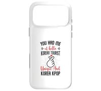 Custodia per iPhone 17 Pro Max Mi avevi a Hello Korean Tourist Unique e Korea Kpop