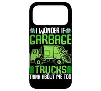 Custodia per iPhone 17 Pro Max Mi chiedo se i camion della spazzatura pensano anche a me